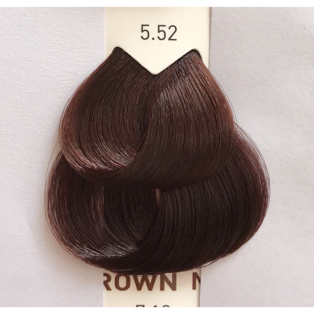 Thuốc nhuộm tóc màu nâu ấm ánh kim sáng L'Oreal Majirel Light Mahogany Iridescent Brown 5.52 50ml