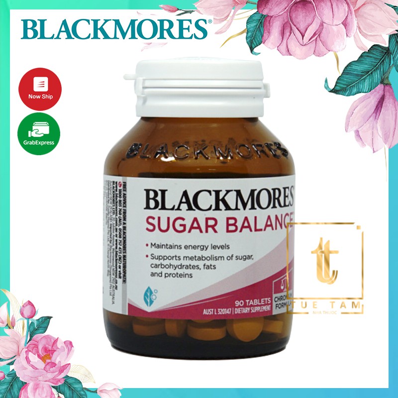 Viên uống Blackmore Sugar Balance câng bằng đường huyết Hộp 90 viên