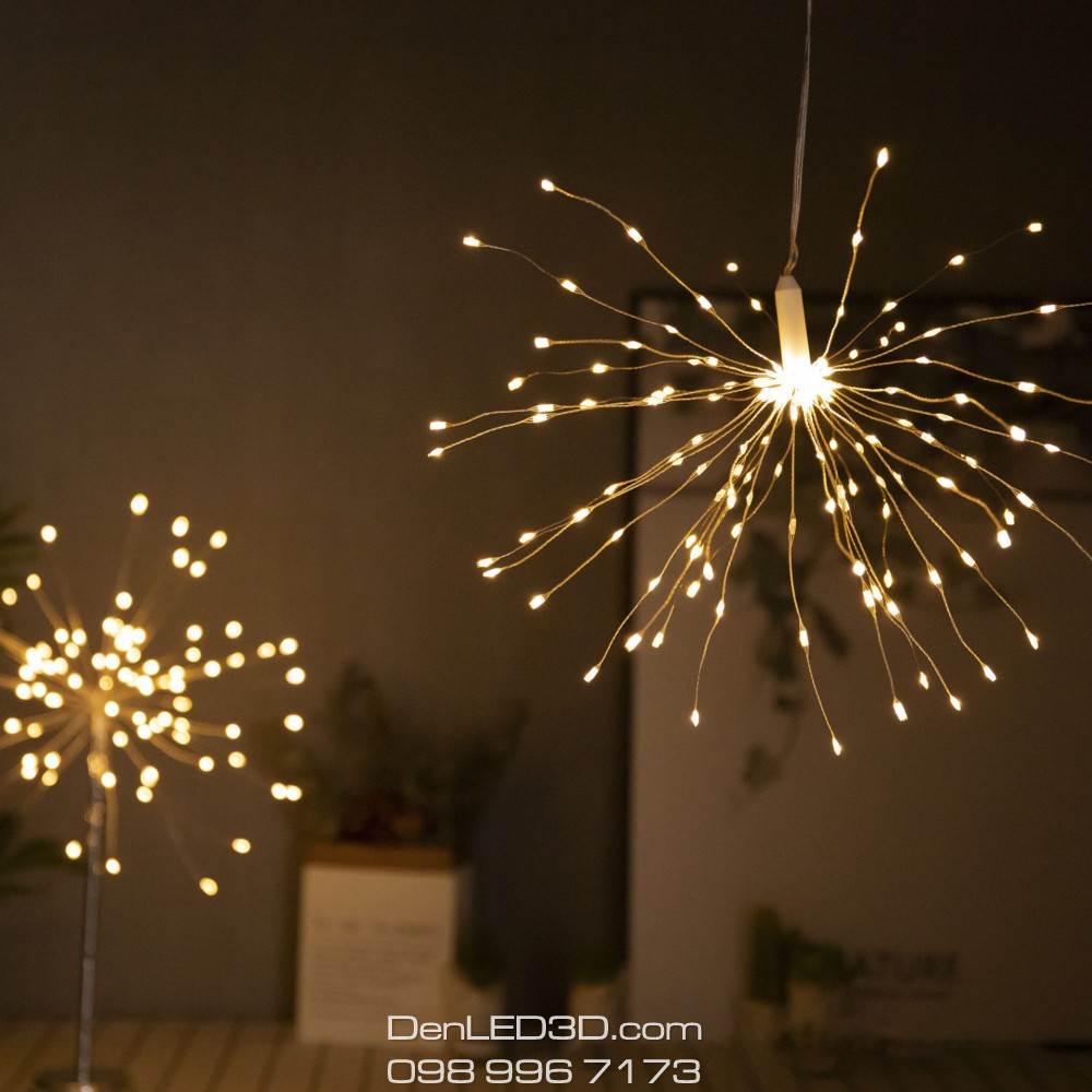 Đèn LED Chùm Hoa Chống Nước Trang Trí Ngoài Trời
