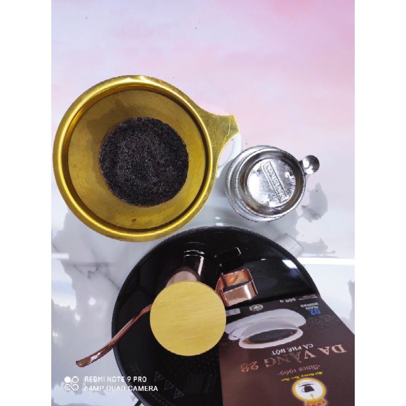 Cà phê số 2 (2 hộp 500g) rang thủ công bằng củi DA VÀNG 28