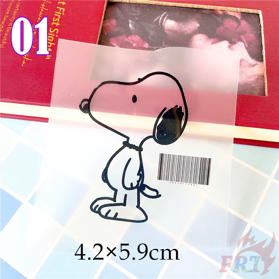 ✪ Sticker Dán Tường Họa Tiết Hoạt Hình Snoopy ✪ 1 Miếng Dán Trang Trí Công Tắc Nhiệt
