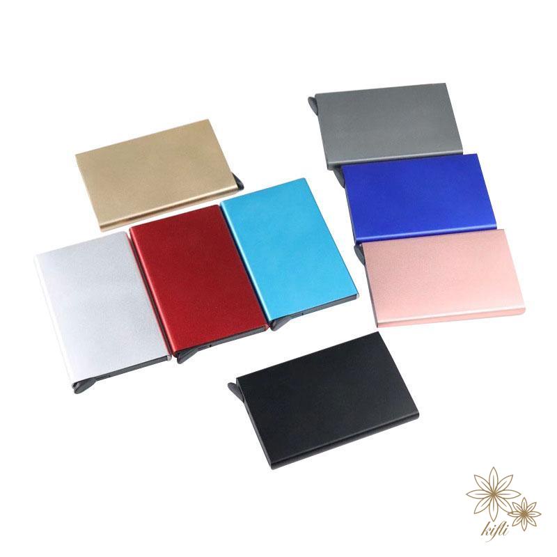 Hộp Đựng Thẻ Tín Dụng Dạng Bật Tự Động Bằng Hợp Kim Nhôm