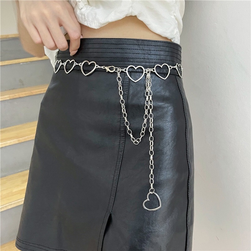 Chain Dây Đeo Lưng Nữ Trái Tim Cực Xinh