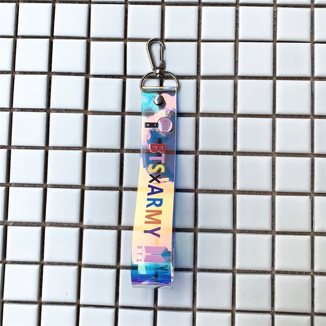 Nametag Strap BTS BLACKPINK hologram