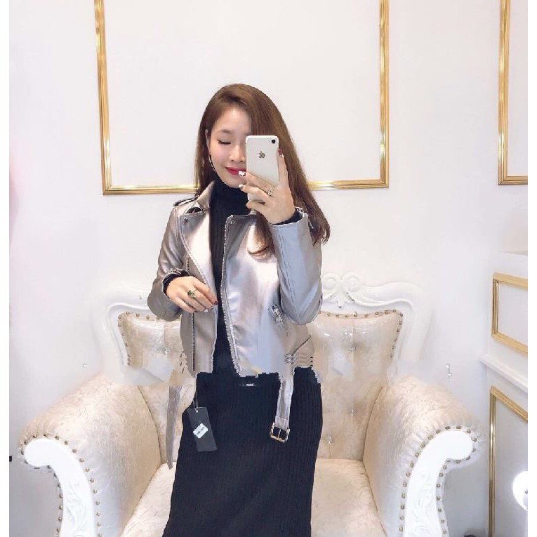 ÁO KHOÁC DA BẠC HÀNG QUẢNG CHÂU CAO CẤP