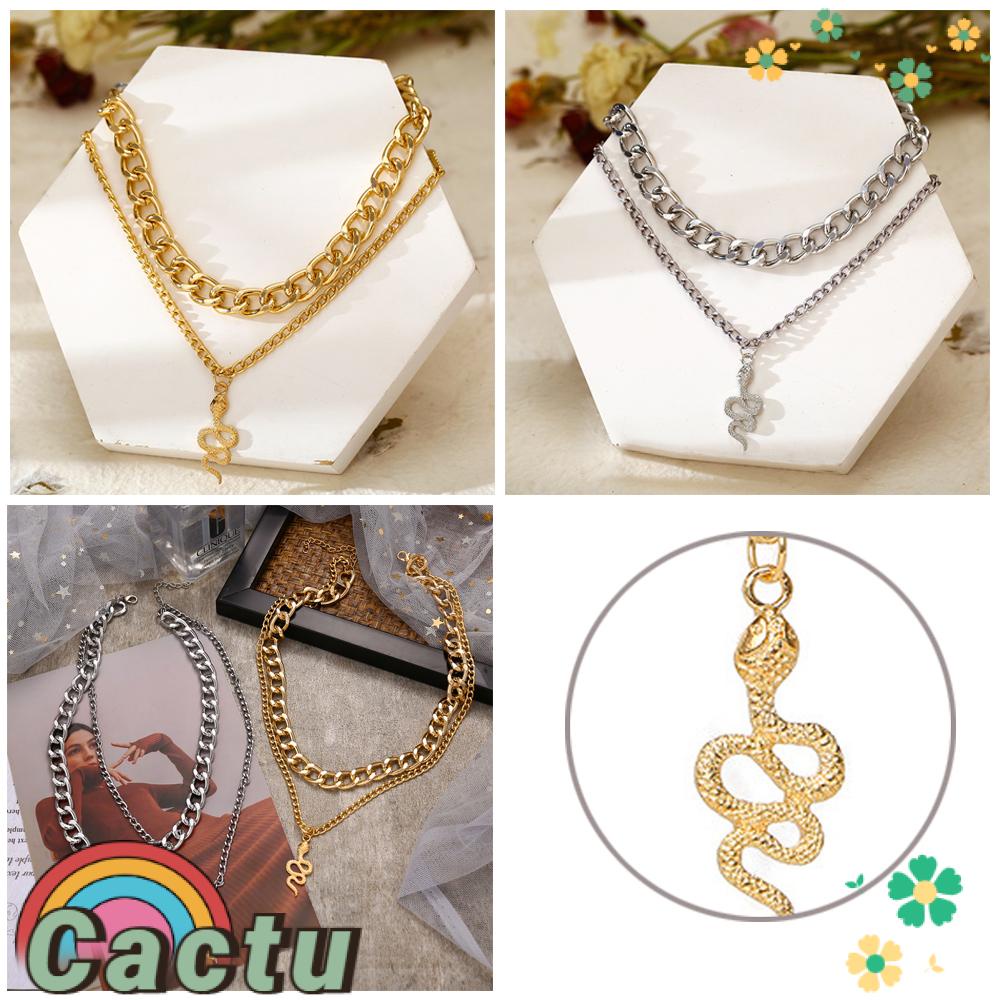 Vòng cổ Rắn|Vòng cổ Hình Rắn Phong Cách Punk Thời Trang Cá Tính