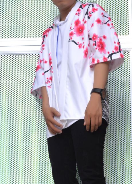 Áo YUKATA JAPAN STYLE Chim Hạc Freesize