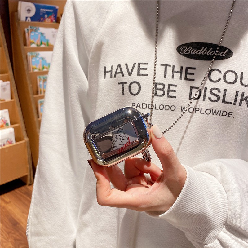 AirPods Pro AirPods 1 AirPods 2 Angel pendant Electroplating TPU Bluetooth Headset Case Soft case | BigBuy360 - bigbuy360.vn