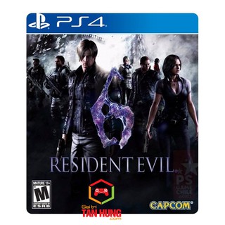 Đĩa Game PS4 Resident Evil 6