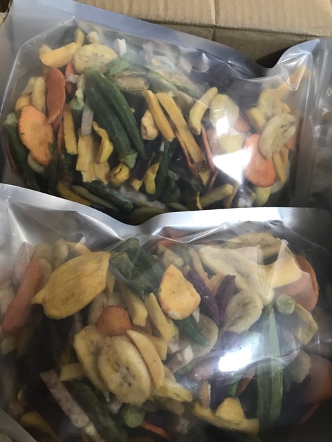 1kg Hoa quả sấy thập cẩm hàng nguyên miếng