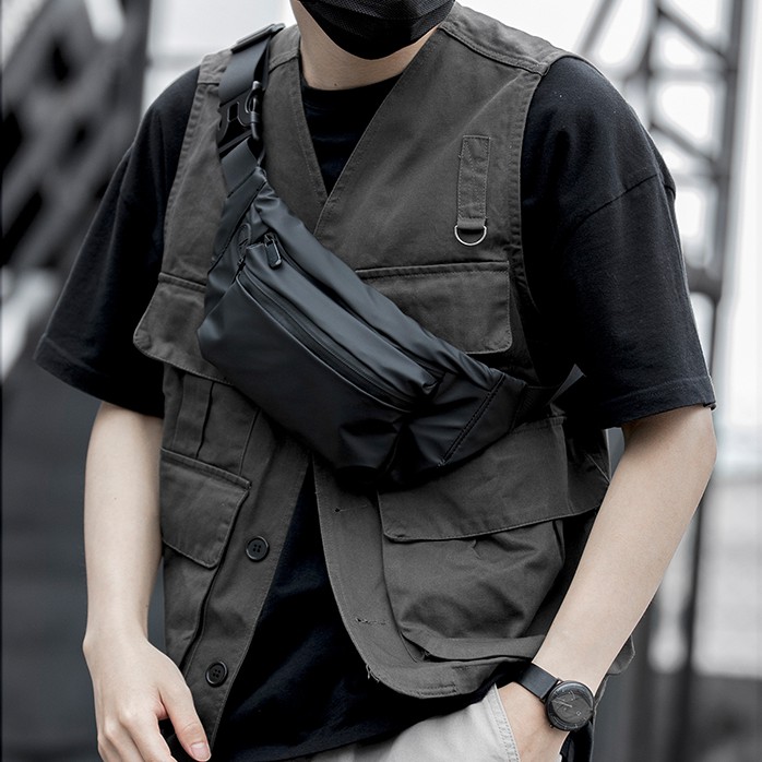 [Mã 2611THTRANG100K hoàn 10% xu đơn 99K] Túi Đeo Chéo Nam Khóa Phản Quang Phong Cách Streetwear Kháng Nước TC98 | BigBuy360 - bigbuy360.vn