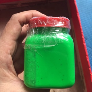 Sơn phát sáng ban đêm dạ quang lọ 150ml pha sẵn hoặc bột kèm dầu đóng hộp