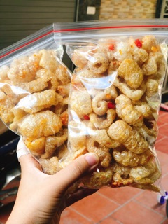 Bì heo chiên phồng