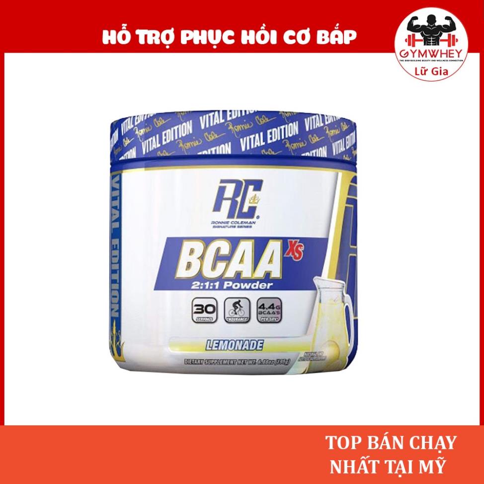 Bcaa Chống Dị Hóa Cơ Ronnie Coleman Bcaa XS Hỗ Trợ Phục Hồi Cơ Bắp (30 lần dùng )