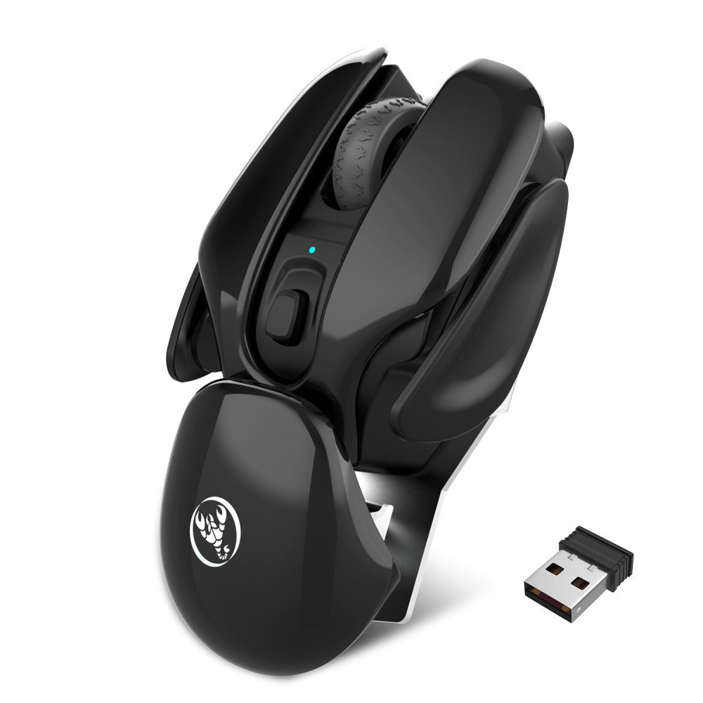 Chuột Buletooth Huqu T37-Kết Nối Đầu Thu USB.