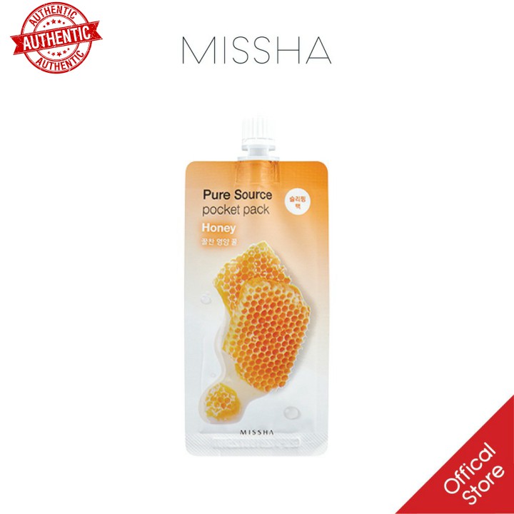 [Mã giảm giá shop] Mặt Nạ Ngủ Missha Pure Source Pocket Pack Sleeping Pack 10ml