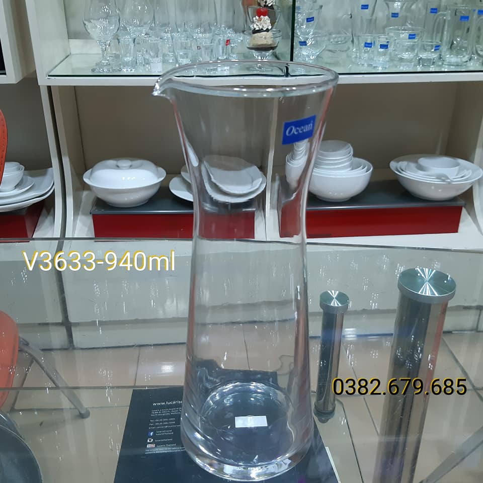 Bộ 6 Bình Rót Bistro Carafe Ocean - 290ml- 610ml- 940ml