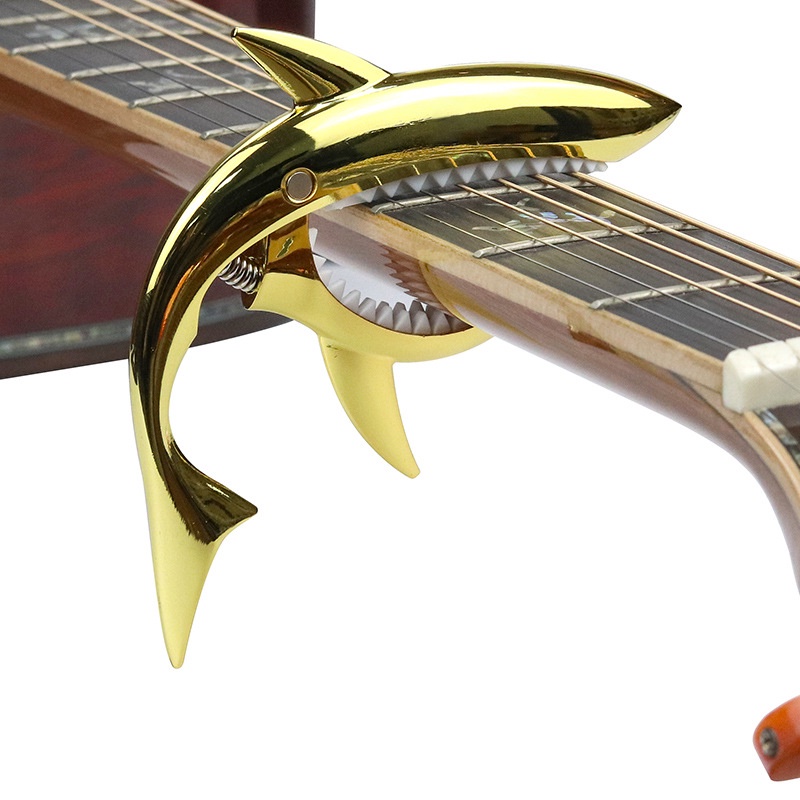 Kẹp Capo Guitar Cá Mập Màu Titan Cao Cấp TYTYmusic