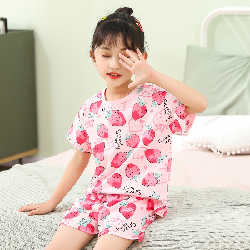 BT21 Size90-150 (9-35kg) Set bộ bé gái (Bộ thun lỗ thông hơi hàn quốc xịn 100% cotton) Thời trang trẻ Em