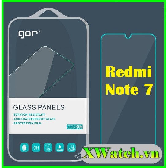 Bộ 2 Kính Cường lực Gor Xiaomi Redmi Note 7 / Mi 9 / Mi CC9 / Mi 9 SE