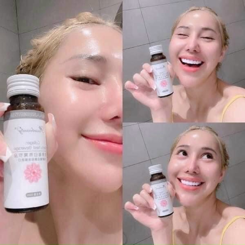 SET 8 CHAI - Nước collagen yến rosebeauty