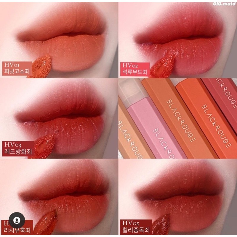 Son kem Black Rouge Half & Half Water Velvet | BigBuy360 - bigbuy360.vn