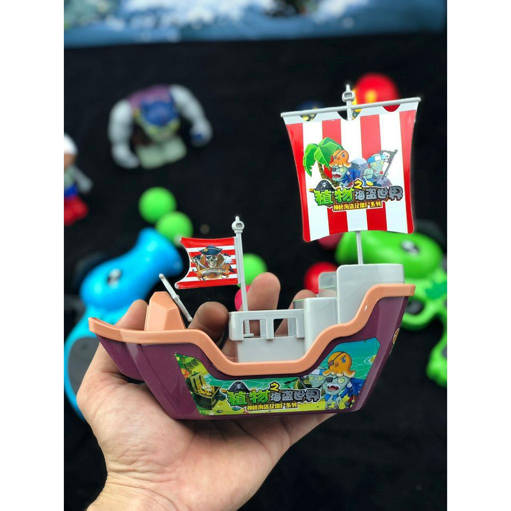[Hỏa tốc HCM] Đồ Chơi Mô Phỏng Plants vs Zombies Đại Chiến Hải Tặc Truy Tìm Kho Báu Hộp Lớn 56cm, Zombie Hải Tặc Bigsize