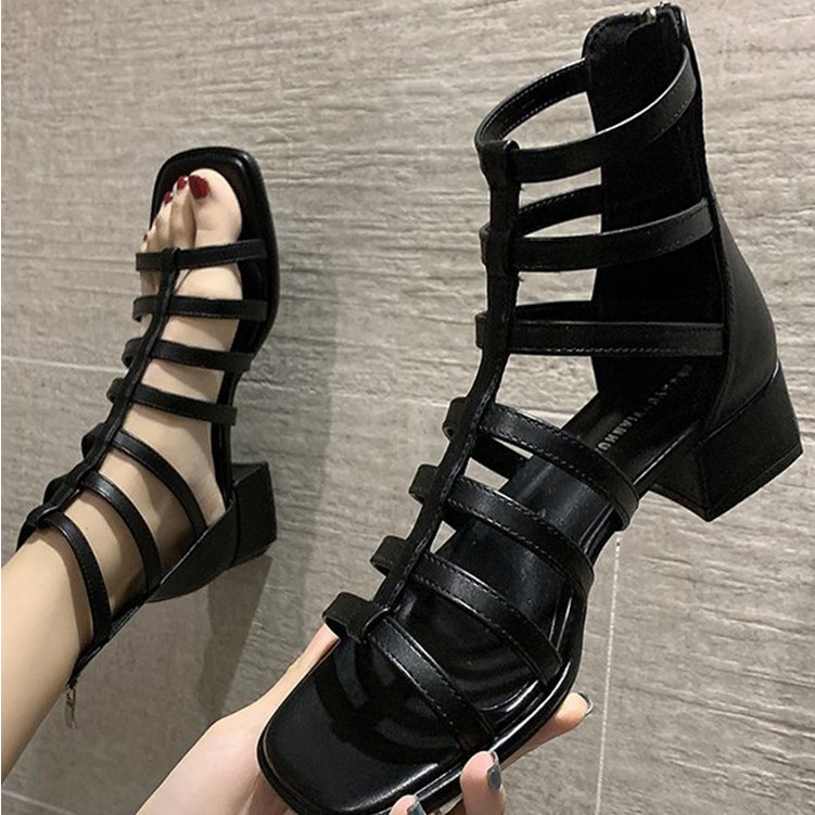 Giày sandal nữ chiến binh đế 5 phân hàng đẹp giá rẻ BB03