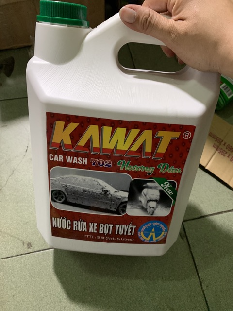 Bọt tuyết rửa xe Kwat 5l