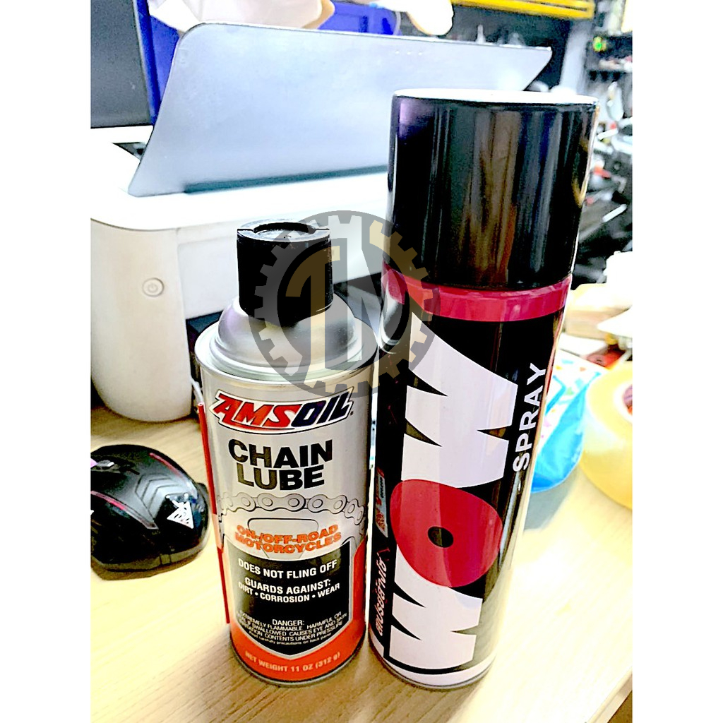 Combo vệ sinh sên Wow 600ml + dưỡng sên Amsoil 312gr tặng bàn chải chà sên