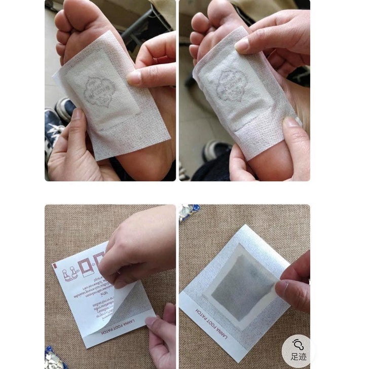 Miếng Dán Chân Thải Độc Thái Lan  Giúp tăng Cường Trao Đổi Chất, Thấp Khớp, Phù Nề, Mất Ngủ