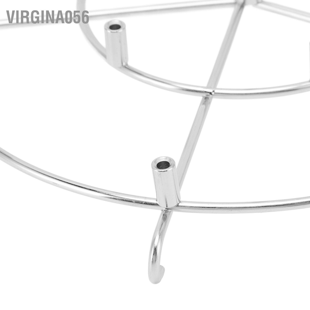 Virgina056 Chân đế xiên 8 Quart Bếp nướng thẳng đứng bằng thép không gỉ 8QT cho Phụ kiện bếp chiên nhúng Kabobs