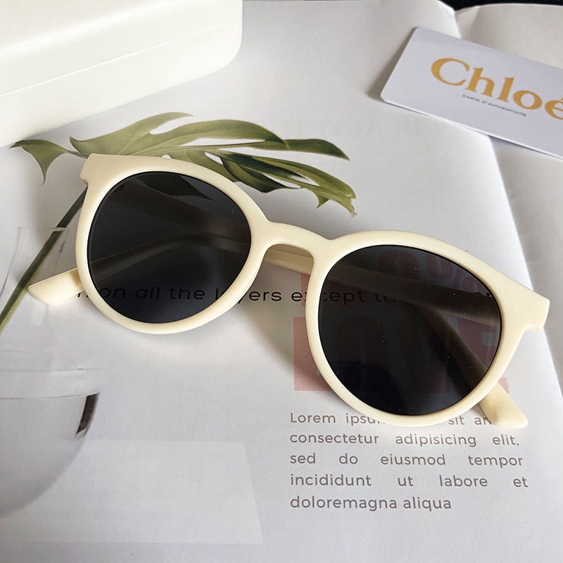 Kính mát tròng tròn thời trang phong cách vintage dành cho nữ UV400