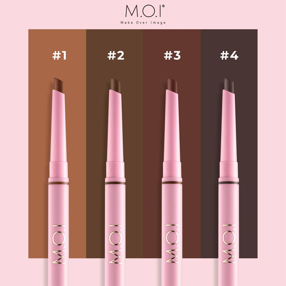 Chì kẻ mày ♥️ Magic Brow Pencil M.O.I  ♥️ Chì kẻ mày eyebrow Hồ Ngọc Hà Mỹ phẩm MOI Cosmetics | BigBuy360 - bigbuy360.vn