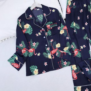 Pijama Lụa Cao Cấp Dài Tay Y2 * 🎁 ཾ