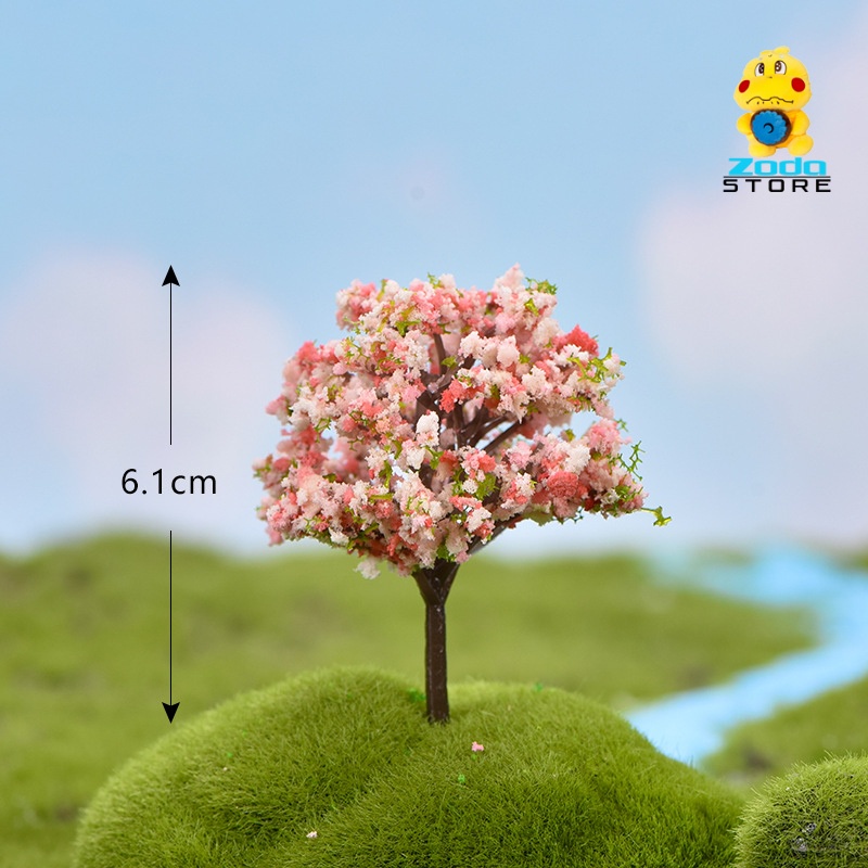 Mô hình các loại cây xanh làm tiểu cảnh, mô hình trang trí nhà búp bê, doll house, terrarium, sa bàn, tiểu cảnh bán cạn