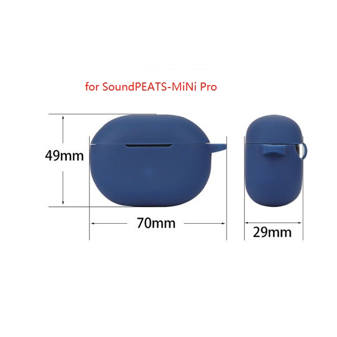 Vỏ Bảo Vệ Hộp Sạc Tai Nghe Bluetooth SoundPEATS-MiNi Pro Bằng Silicon Họa Tiết Hoạt Hình Chống Rơi