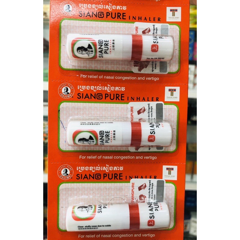 Ống hít Thái Siang Pure inhaler - 2ml/ống
