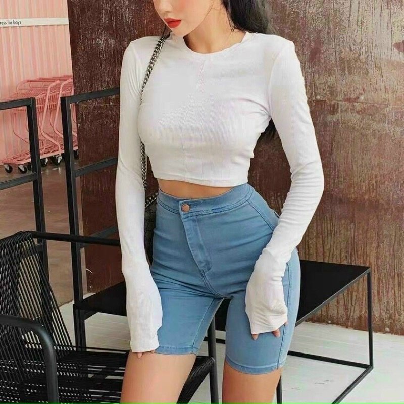 QUẦN SHORT JEANS NGỐ (KÈM VIDEO HÌNH THẬT)
