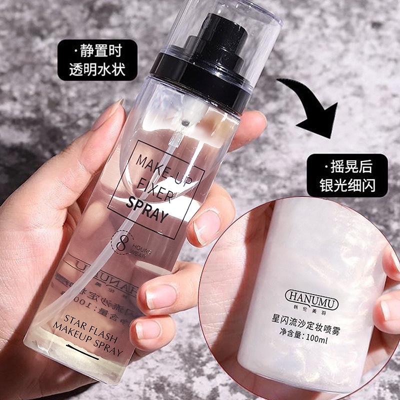 Xịt nhũ khóa trang điểm cố định lớp make up Star Flash Spray 8 Hours Wear Onni Official | BigBuy360 - bigbuy360.vn