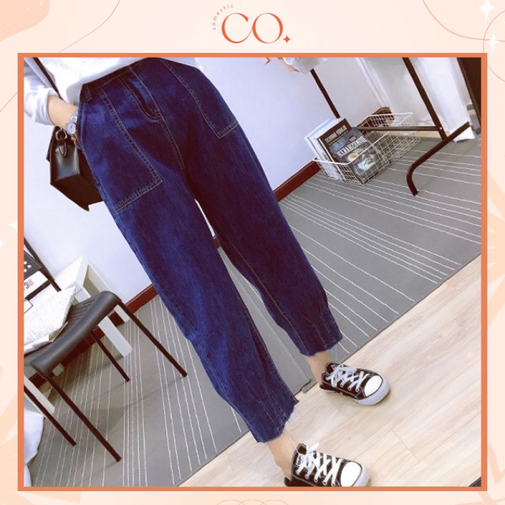 Quần Jeans Bo Gấu Phong Cách_C7