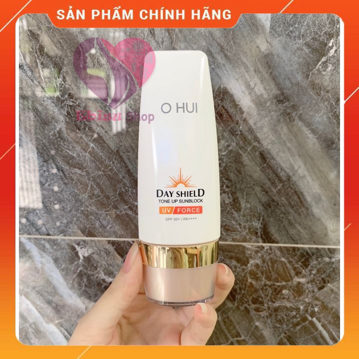 Kem chống nắng Ohui Tone Up Sunblock UV/FORCE 50ml_EBISU COSMETICS