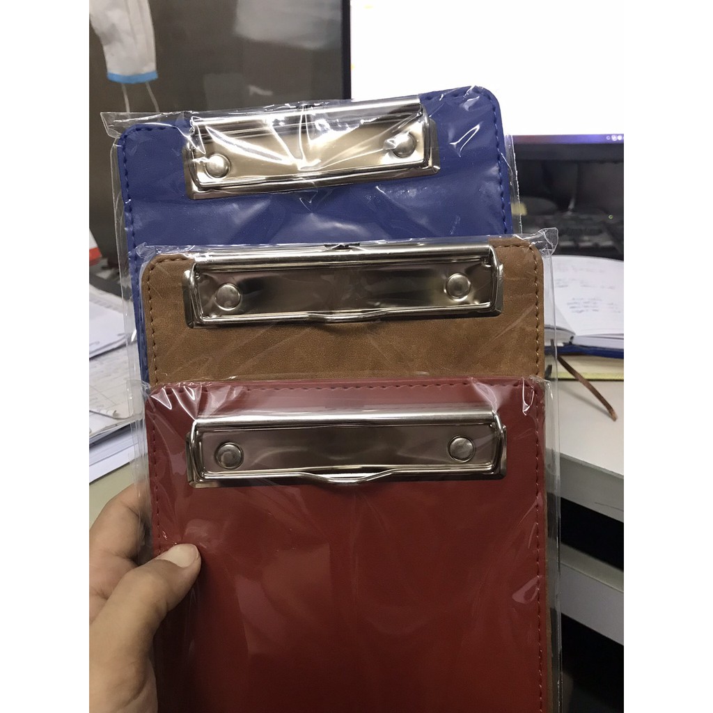 Bìa trình kí 1 mặt da A5