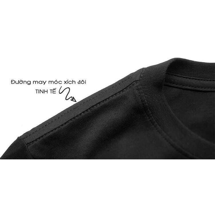 Áo thun nam GẤU 194 - MEN cổ tròn tay ngắn vải coton co dãn, dày dặn, form regular fit - Moschino Phản Quang