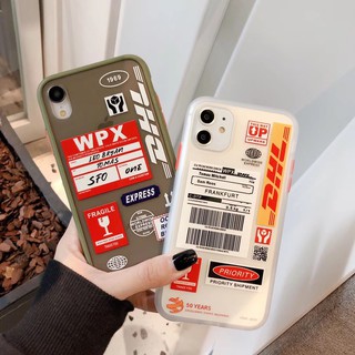 Ốp Lưng Mềm Họa Tiết Nhãn Hiệu Dhl Xs Cho Iphone11