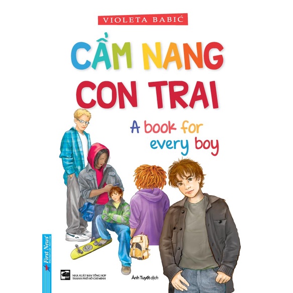 Sách - Combo Cẩm Nang Con Trai + Bạn Trai Tháo Vát + Giải Ngố Cho Con Trai (Bìa mềm) - First News
