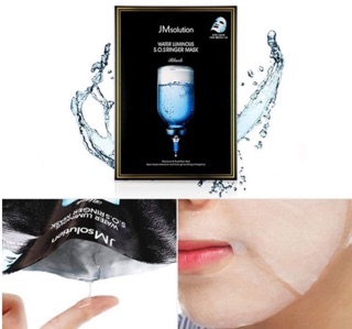 Mặt nạ JM solution WATER LUMINOUS S.O.S RINGER MASK BLACK