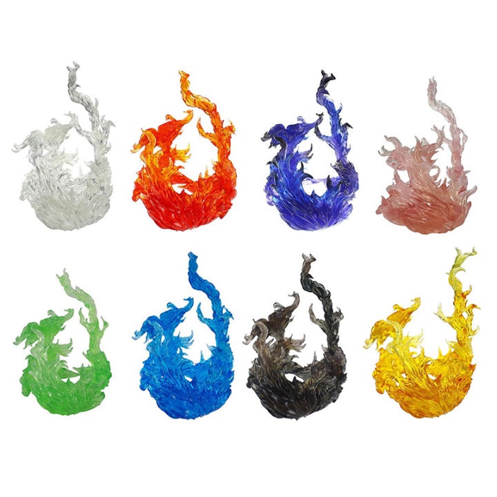 Mô Hinh Hiệu Ứng Lửa cho Figure - Màu Xanh - 6597