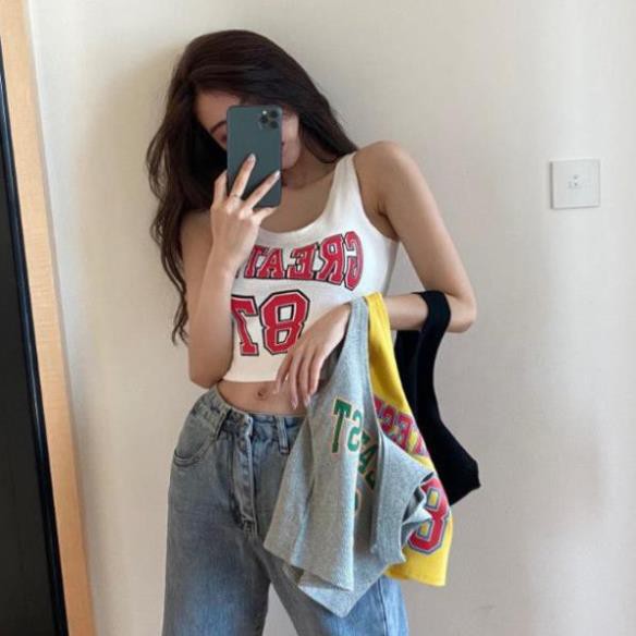 Combo 2 Áo Thun Nữ Không Tay In Chữ Thời Trang - MP005 | BigBuy360 - bigbuy360.vn