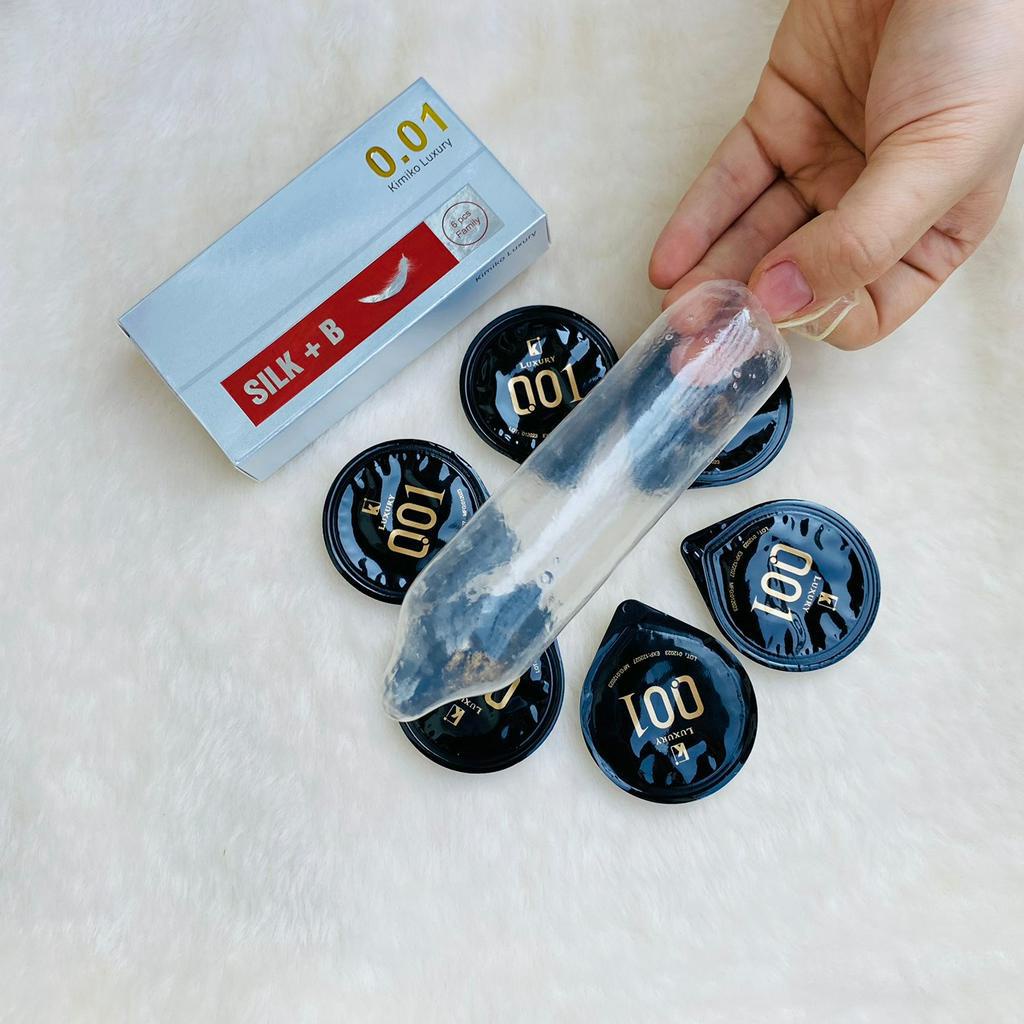 Bao cao su 001 Kimiko Siêu siêu mỏng nhất thế giới  BCS dòng mới ra của Nga cực kỳ chất lượng
